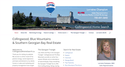 Desktop Screenshot of collingwoodhomesearch.ca